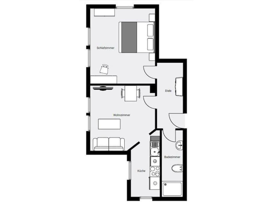 Gemuetliches Refugium Am Bahnhof - Perfekt Zum Erkunden Der Saechsischen Schweiz Apartment Sebnitz Luaran gambar